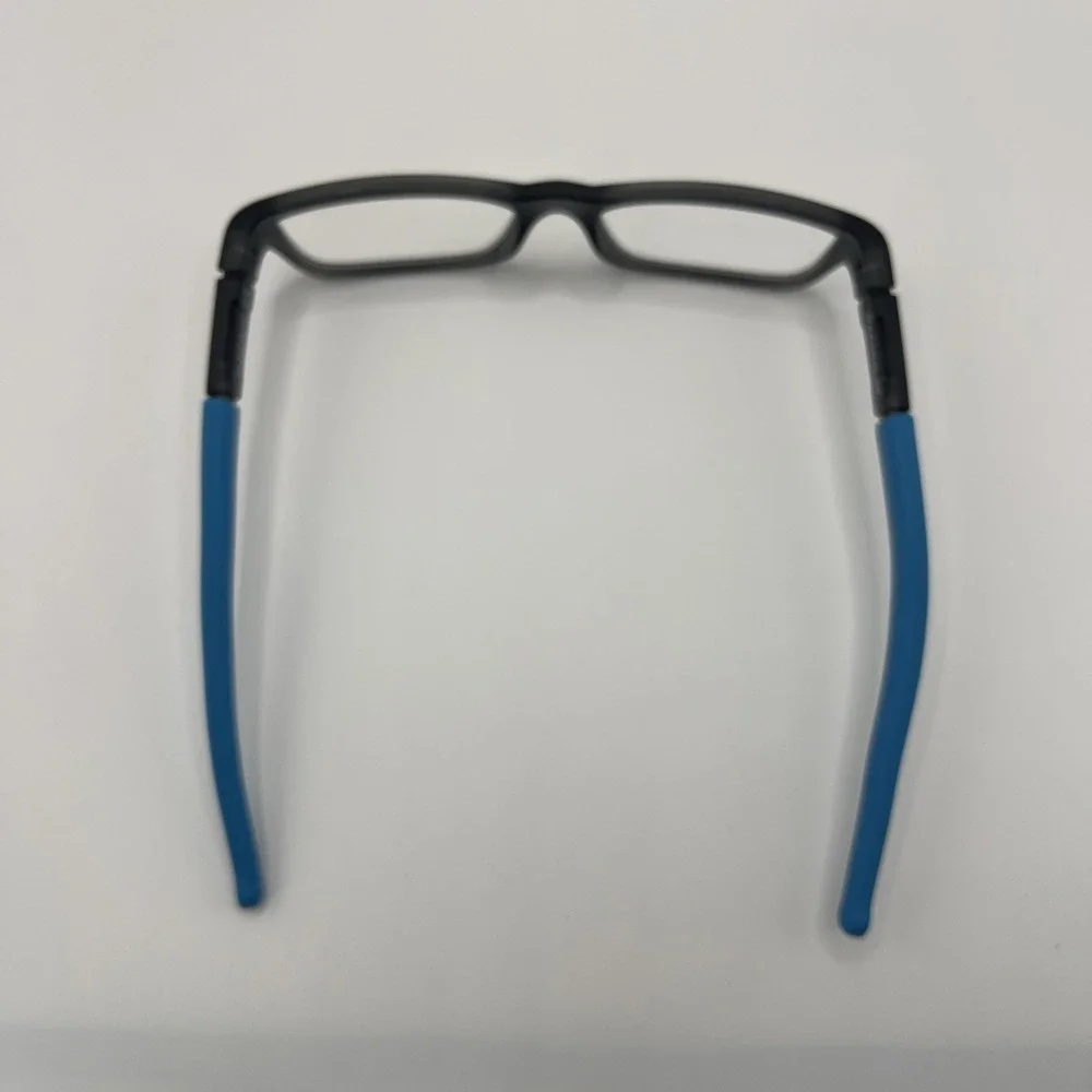 Oakley OY8005 0249 Eyeglasses Boys Black Blue Full Rim  49-15-128 Frame Only EUC